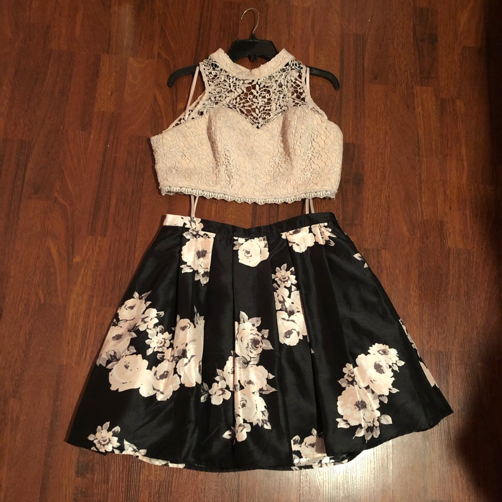 2-piece dress.